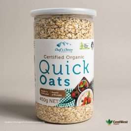 Chef’s Choice Organic Cereal – Quick Oats (450g) Australia