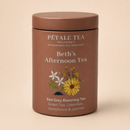Pétale Petite Tin – Beth’s Afternoon Tea Blooming Tea (2 Teaballs)