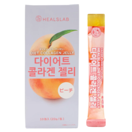 KOMBUCHA Heals Lab Diet Collagen Jelly Peach 20g x 10ea