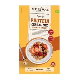 Verival Organic Protein Cereal Red Fruits Mix Coconut 300g