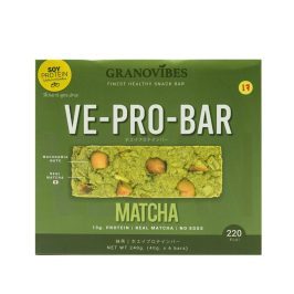 Granovibes Matcha VE-PRO Bars (6 x 40g)