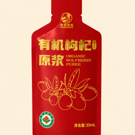 Biaoqinghuinong Organic Goji Berry Juice 420ml(35ml × 12)