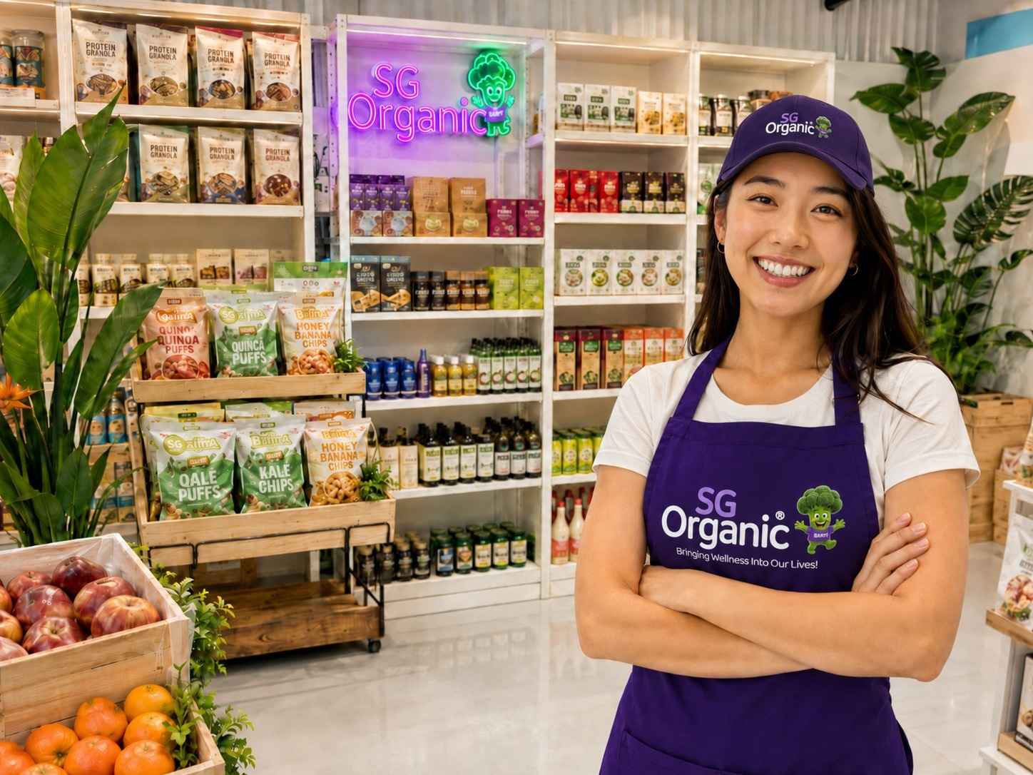SG Organic warehouse outlet organic groceries and wellness products