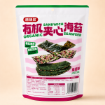 Hanweiduo Organic Sandwich Seaweed - Fruits and Vegetables Flavour 30g韩味多有机夹心海苔果蔬味