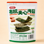 Hanweiduo Organic Sandwich Seaweed - Sesame Flavour 30g韩味多有机夹心海苔芝麻味