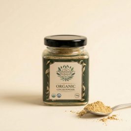 TGA – Organic Ginger Powder in Glass Bottle, 100g