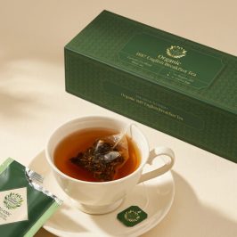TGA – Organic 1887 English Breakfast Tea Bags in Gift Box, 45g